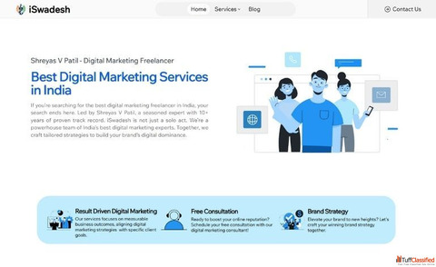 Digital Marketing Freelancer In India iSwadesh