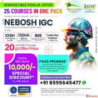 Festive Offers on NEBOSH IGC Course in Pune