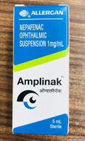 Amplinak Ophthalmic Suspension - Allergan India Ophthalmic S...