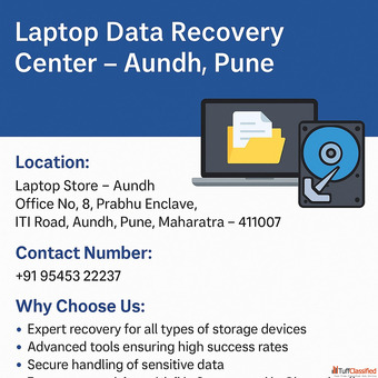 Laptop Data Recovery Center - Aundh Pune