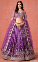 Gorgeous Purple Lehenga for Diwali with Best Discounts