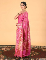 Buy Pure Silk Wedding Wear Banarasi Saree Pink From Banarasi...