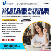 Join SAP Fiori Online Training and SAP BTP CAP Training