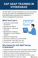 Sap Abap Training Institute In Hyderabad - Build Your Career...