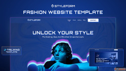 Stylish Multipage Fashion Website Tailwind Template