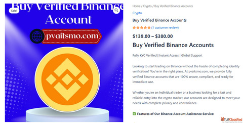 What You Should Know Before Buy Verified Binance ...