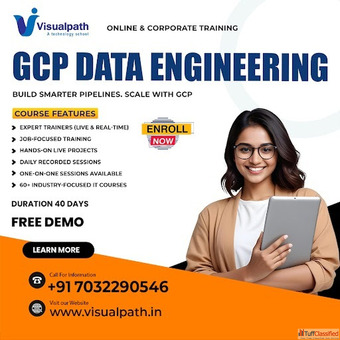 Top GCP Data Engineer Training in Hyderabad - 2025