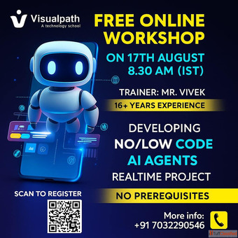 Free Online Workshop Build No-Code AI Agents 17 Aug