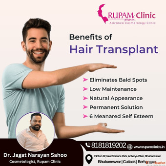Top Hair Transplant Clinic in Bhubaneswar for Natural Results