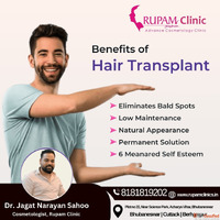 Top Hair Transplant Clinic in Bhubaneswar for Natural Result...