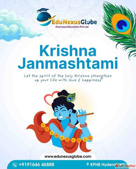 Celebrate Janmashtami with EduNexusGlobe - Let Krishna's Love Illuminate Your Path