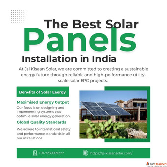 Building India's Clean Energy Future with Utility-Scale EPC Solar Projects