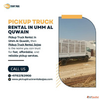 Pickup Truck Rental in Umm Al Quwain