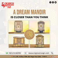 Designer Corian Mandirs in Kirti Nagar