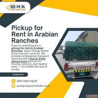 Pickup Truck for Rent in Arabian Ranches