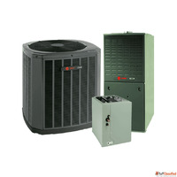 4 Ton Trane 14.3 SEER2 80 AFUE 80000 BTU Gas System FREE INS...