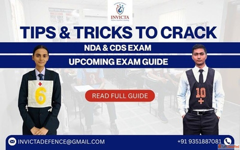 Tips Tricks To Crack NDA CDS Upcoming Exam - Invicta Academy