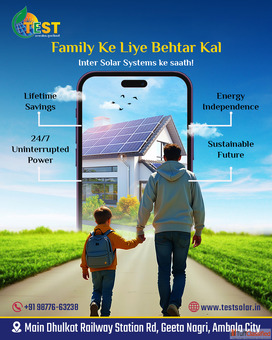 Best Solar Company in Ambala - Trusted Solar Panel Installation