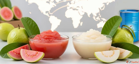 Growing Demand for Pink White Guava PureePulp in Global FB Markets