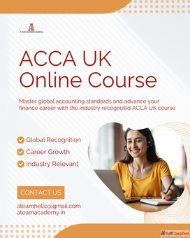 A Team Commerce Academy Offering ACCA Online Coaching in Indore for Future Finance Professionals
