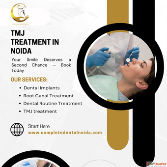 Pain-Free Smiles with TMJ Treatment in Noida