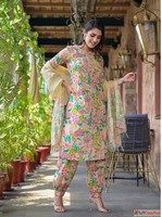 Latest Yellow Party Wear Suit
