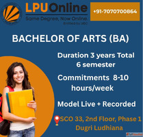 BA degree online LPU BA online courseLPU BA degree