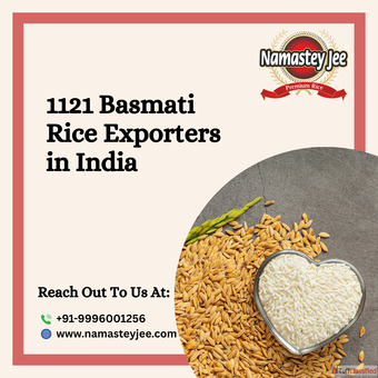1121 Basmati Rice Exporters in India