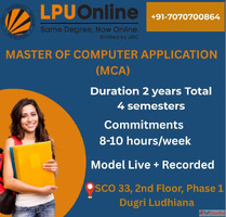Online MCA Course LPU MCA online MCA degree