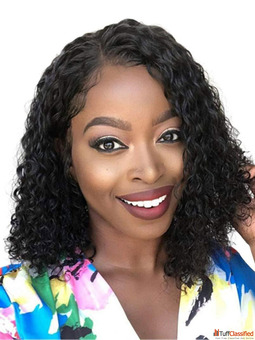 100 Human Hair Wig - Natural Soft Stylish