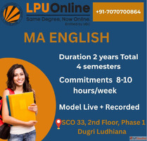 MA English Online Course at LPU LPU's Online MA English...