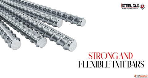 Strong and flexible TMT bars