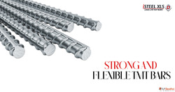Strong and flexible TMT bars
