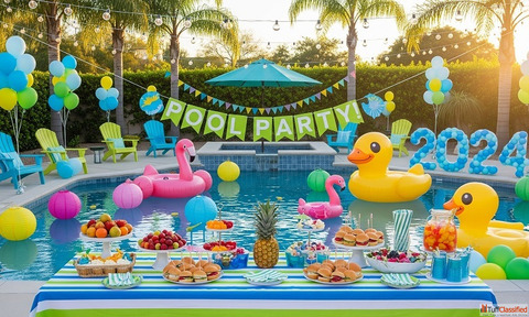 Pool Party Decorations