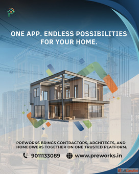 Preworks - Verified Contractors Architects Build Your Dream Home with One App