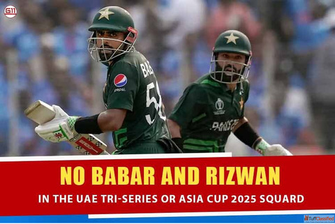 No Babar Azam Rizwan In Pakistan's 2025 Squad