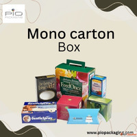 mono carton packaging for food and beverages