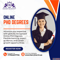 Get Your Recognized Online PhD Degrees