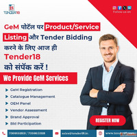 GeM Bidding Support Services for Business Tender18