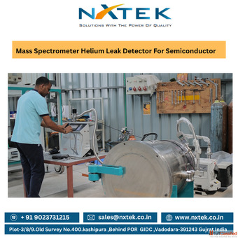 Mass Spectrometer Helium Leak Detector For Semiconductor Nxtek