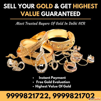 Why should I sell gold for cash in Gurgaon