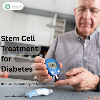 Stem Cell Treatment for Diabetes Reduce Dependency on Medications