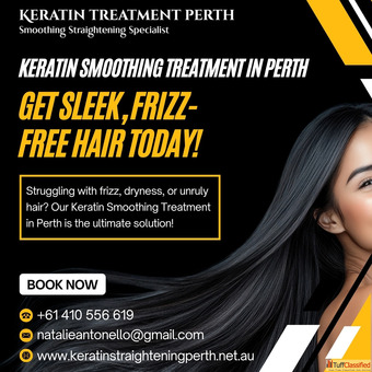 Keratin smoothing treatment Perth