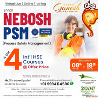 NEBOSH PSM Training in Ahmedabad