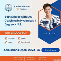 Best Degree with IAS Coaching in Hyderabad Degree IAS - La E...
