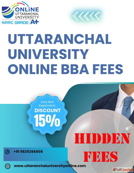 Uttaranchal University Online BBA Fees