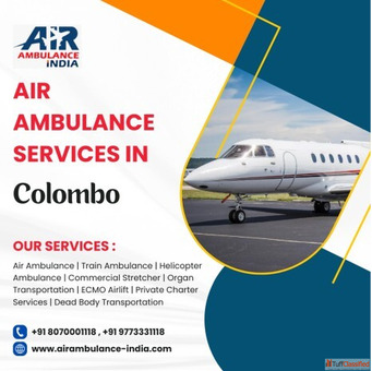 Air Ambulance Services in Colombo - Air Ambulance India