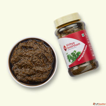 Traditional South Indian Gongura Pickle - Nithya Amirtham