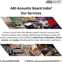 Our Services - Sound Proofing Solutions Pet Acoustic Panels