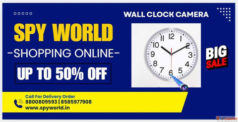 Wall Clock Spy Camera Shop in Ludhiana - Spy World - Get best Offers 2025